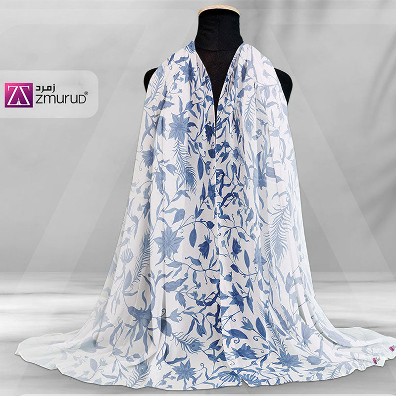 طرحة شيفون ديجيتال ٢متر - SC8357