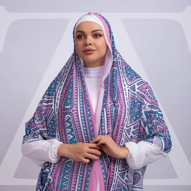 طرحة شيفون ديجيتال ٢متر - SC8454