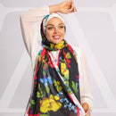 طرحة شيفون ديجيتال ٢متر - SC8870